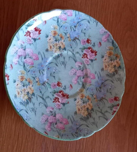 Shelley melody green floral - green,