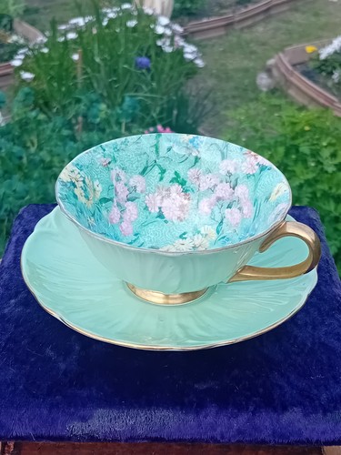 Shelley oleander teacup - shelley,