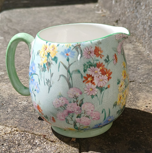 Vintage shelley melody jug - vintage,