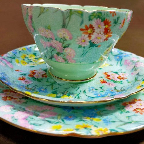 Shelley melody chintz gold - chintz,